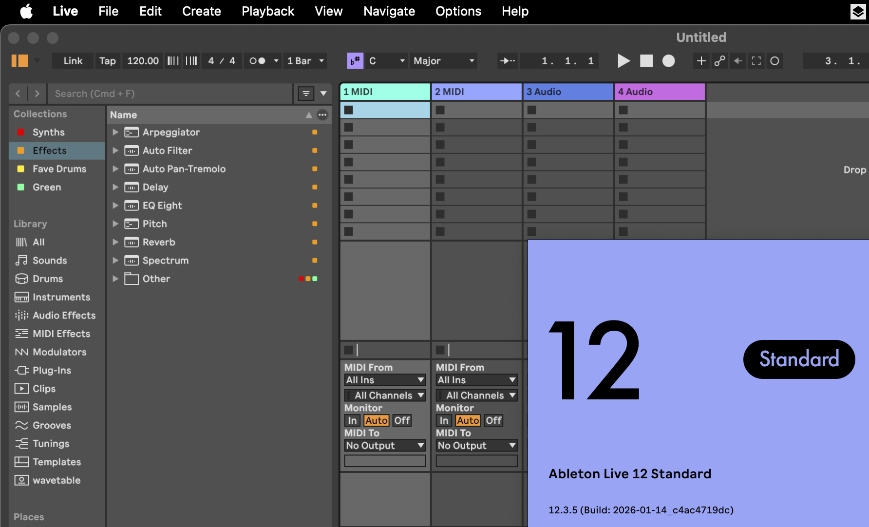 Ableton Ableton Live 12 Standard